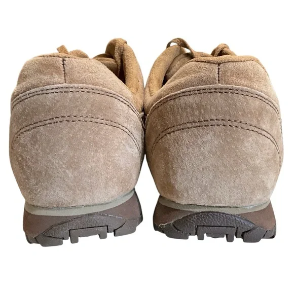 Skechers Bikers Curbed Women’s 9.5 Brown Suede Relaxed Fit Memory Foam Sneakers - Picture 9 of 13